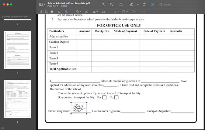 pdf form filler for mac