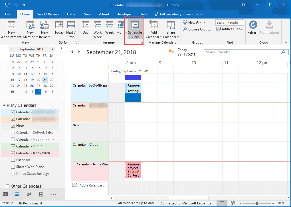 scheduling emails with outlook for mac